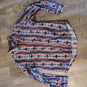 Boys sz small western shirt
